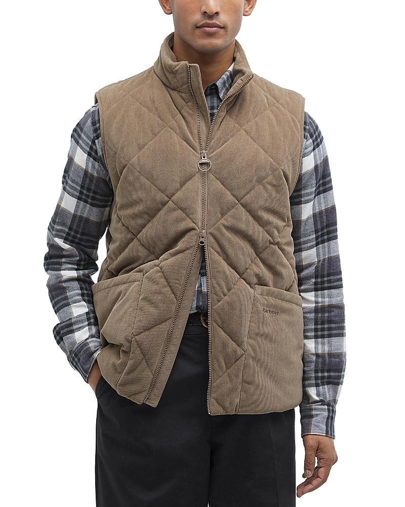 BARBOUR CORDUROY LIDDESDALE QUILTED GILET