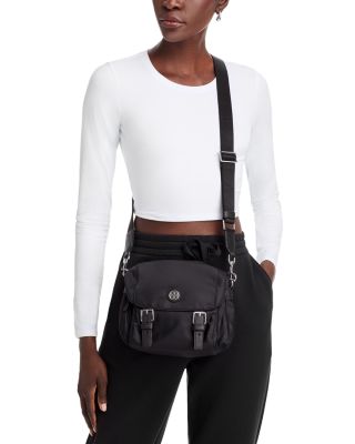 TORY BURCH VIRGINIA RECYCLED NYLON MESSENGER BAG ナイロン Tory Burch Virginia messenger bag in recycled nylon | The