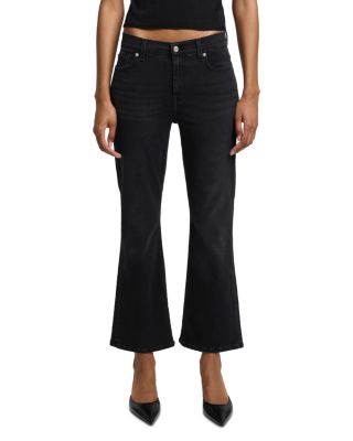 7 For All Mankind - Daisy High Rise Ankle Bootcut Jeans in Nights