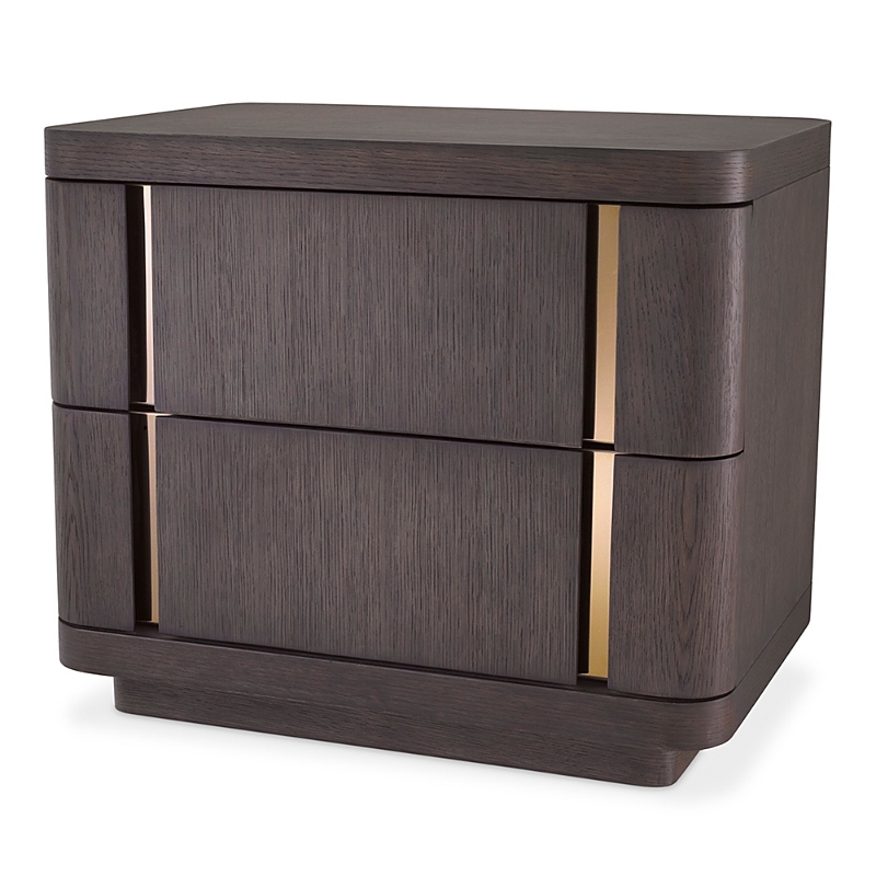 Eichholtz Modesto Nightstand In Mocha Oak