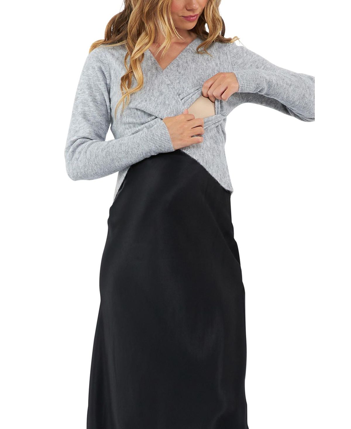 Ripe Maternity Willa Nursing Knit Sweater