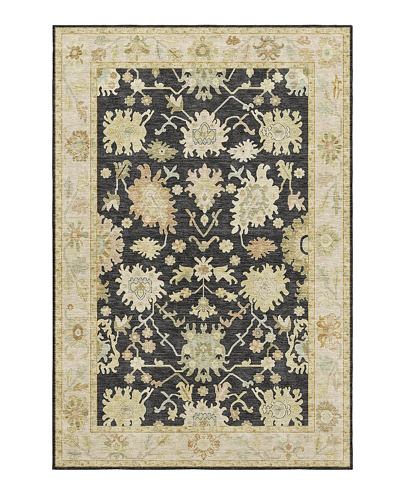 Dalyn Rug Company Hatay Hy2 Area Rug, 10' X 14' In Black