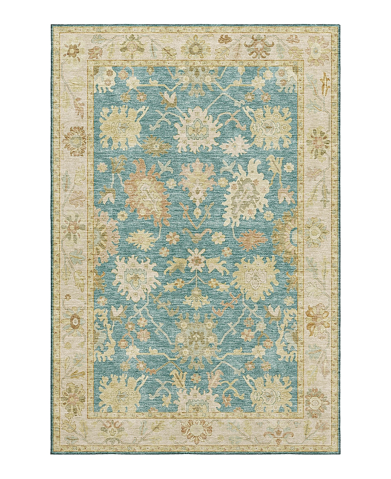 Dalyn Rug Company Hatay Hy2 Area Rug, 10' X 14' In Teal