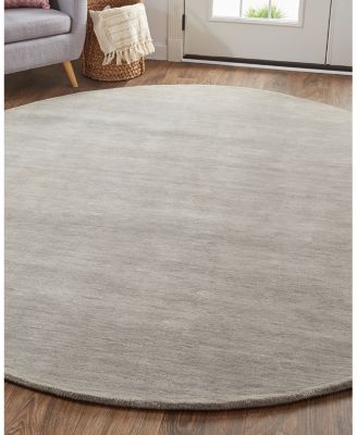 Feizy Luna 8049F Round Area Rug, 8' x 8'