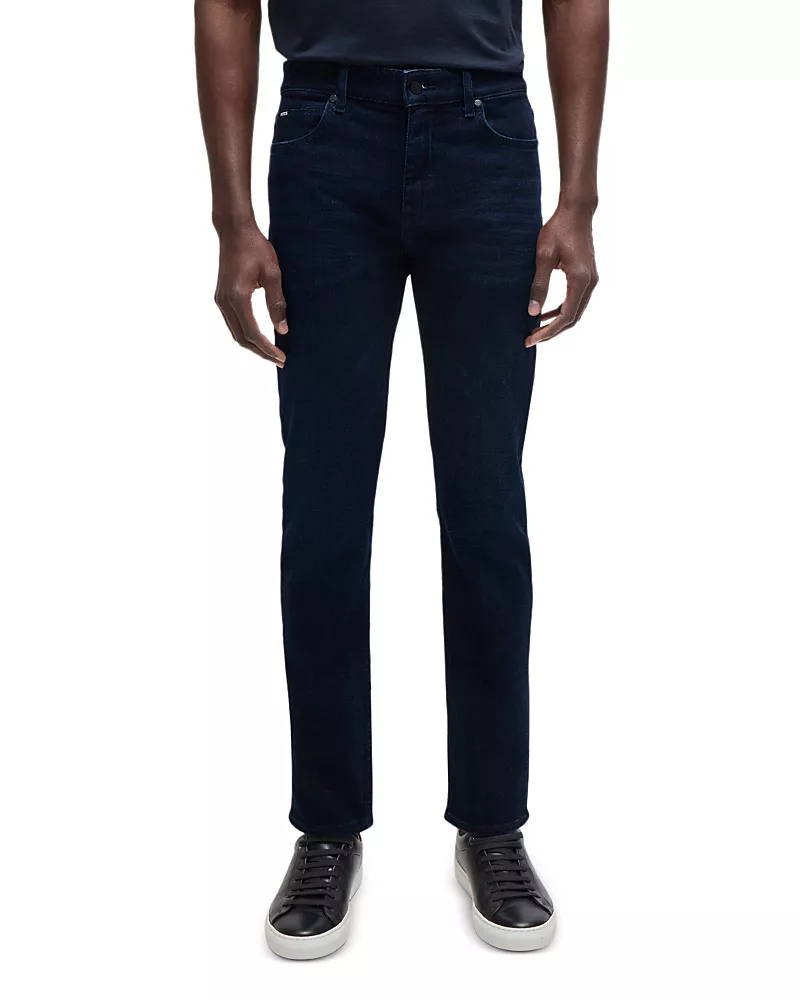 Boss Delaware Slim Fit Jeans in Navy