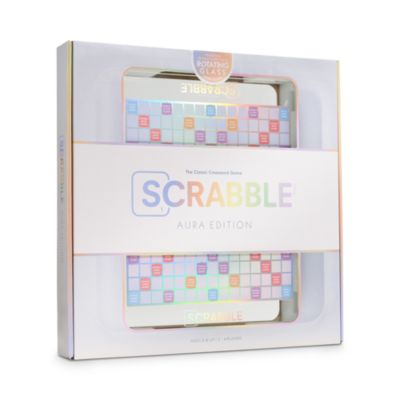 WS Game Company - Scrabble Aura Glass Game