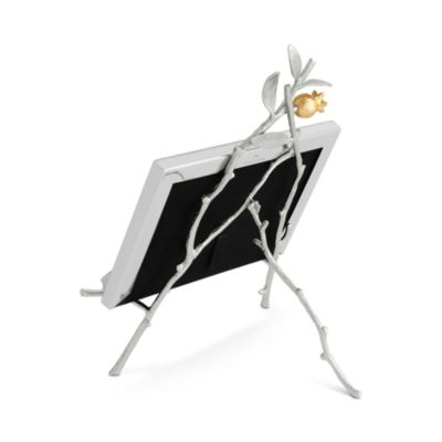 Pomegranate Silver & Gold Easel Frame