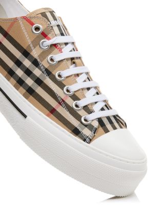 Men's Jack Vintage Check Low Top Sneakers 