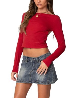 Valentine Open Back Top