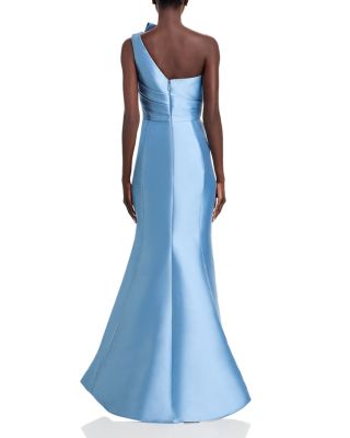 One Shoulder Bow Gown