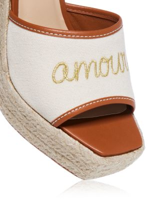 Women's Jesse Canvas Espadrille Wedge Sandals