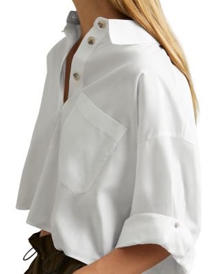 Solene Cropped Shirt