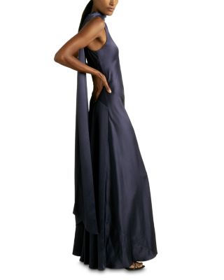 【海外限定】REISSドレス☆Fae Drape Satin Maxi Dress REISS Fae Satin Maxi Dress | Bloomingdale's