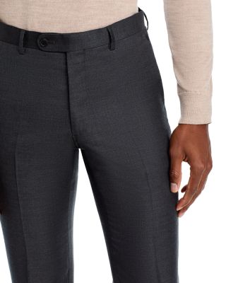 Wool Slim Fit Suit Pants