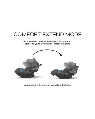 Cloud T Comfort Extend Infant Car Seat with SensorSafe