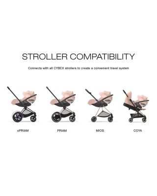 Cloud T Comfort Extend Infant Car Seat with SensorSafe