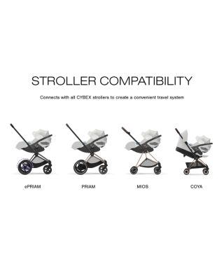 Cloud T Comfort Extend Infant Car Seat with SensorSafe