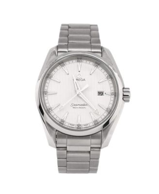 Pre-Owned Omega Seamaster Aqua Terra 150M Co-Axial Chronometer Automatic Watch in Stainless Steel 38mm