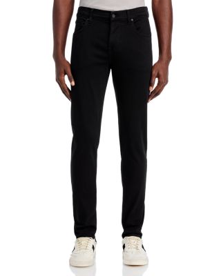 Luxe Performance Plus Slimmy Tapered Slim Fit Jeans in Black