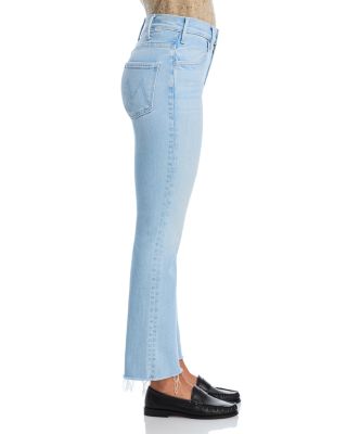 Lil' Hustler High Rise Cropped Flared Jeans in Ball in Your Court