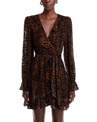 Ysabel Faux Wrap Mini Dress