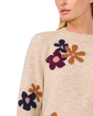 Groovy Flower Sweater