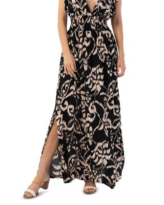 Dahlia Tie Dye Cover Up Maxi Dress
