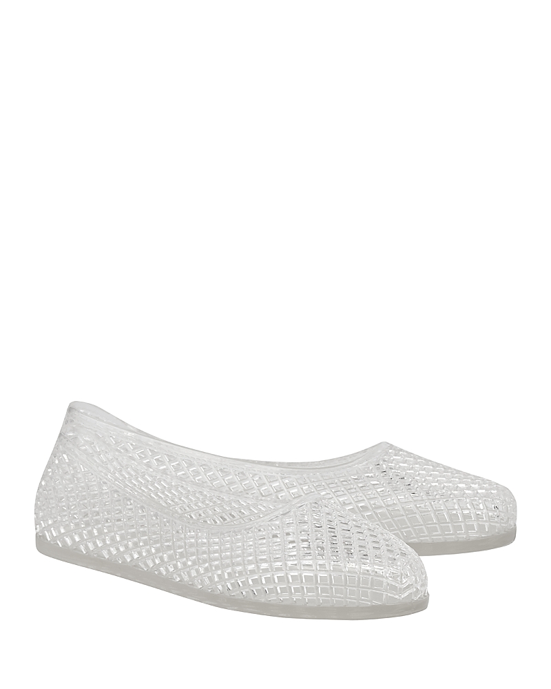 Ancient Greek Sandals Iro Jelly Ballerina Shoes In Clear