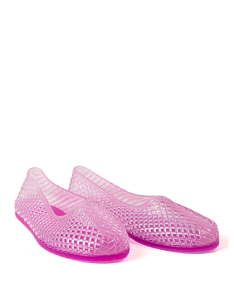 Ancient Greek Sandals Iro Jelly Ballerina Shoes In Pink