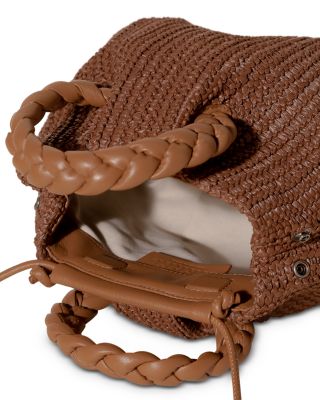 Bombom M Raffia Crossbody