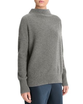 Boiled Cashmere Funnel Neck Sweater
