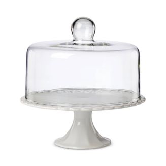 Lenox Cake Plate with Dome Lid | Bloomingdale's Home