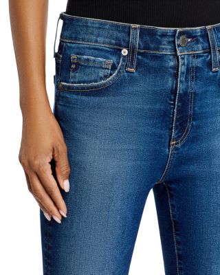 Farrah Mid Rise Cropped Bootcut Jeans