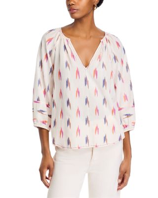 Velvet by Graham & Spencer - Skye Printed Boho Top