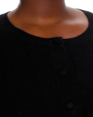 100% Cashmere Crewneck Cardigan - Exclusive