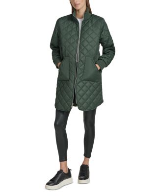 Ladies Woven Quilted Jacket 