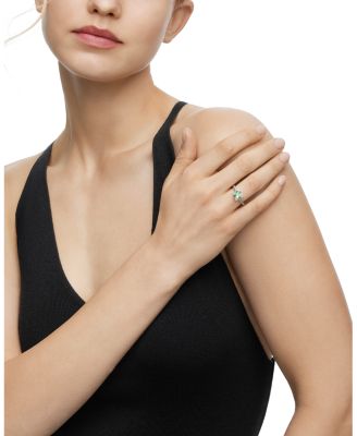 Ch&acirc;telaine&reg; Ring with Prasiolite and Diamonds