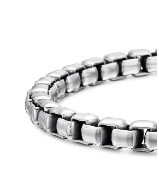 Men&#39;s Large Box Chain Bracelet, 5mm