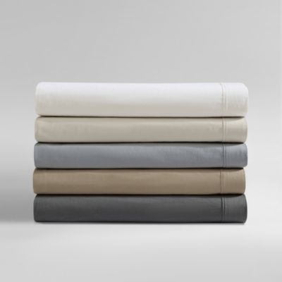 Washed Percale Cotton Sheet Set, Twin XL