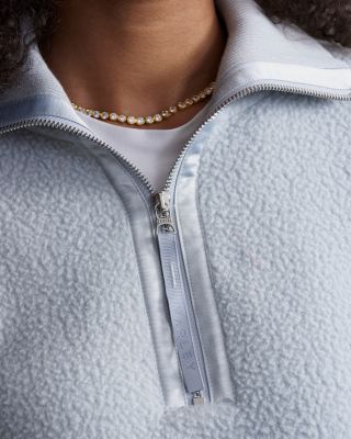 Roselle Half Zip Fleece Sweatshirt