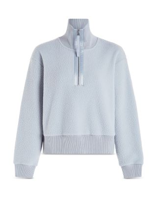 Roselle Half Zip Fleece Sweatshirt
