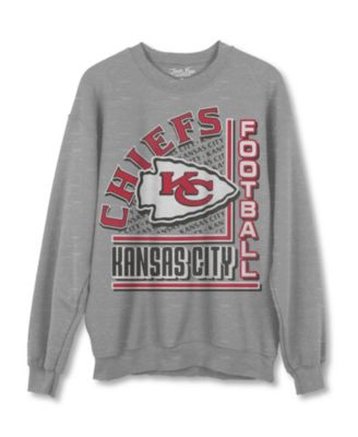 Junk Food Clothing - Unisex NFL Kansas City Chiefs Backfield Crew Fleece Sweatshirt