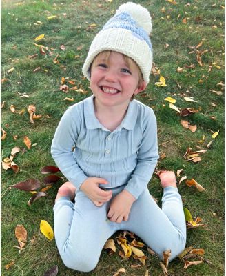 Boys' Golf Bobble Hat & Mittens Set - Baby, Little Kid, Big Kid