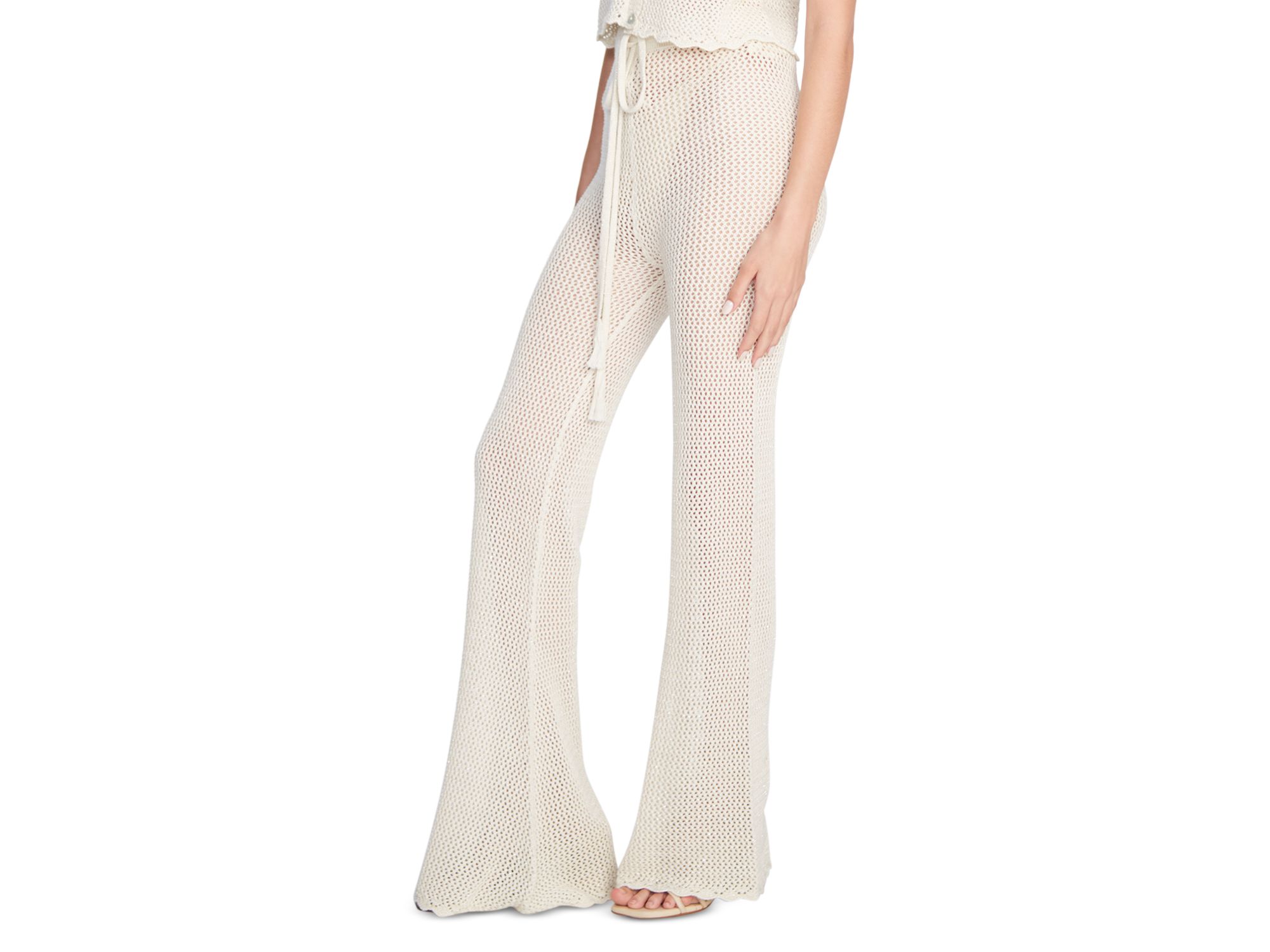 Raffa Scalloped Cover Up Pants — Image 3
