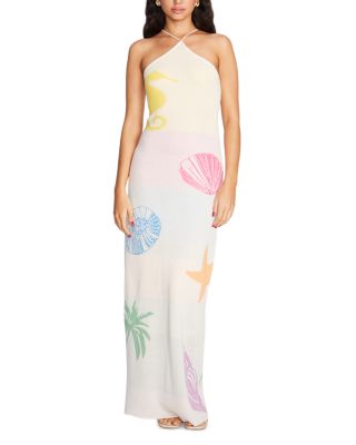 Capittana - Barbara Seashell Print Cover-Up Dress