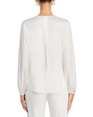 Eliza Stretch Silk Blouse