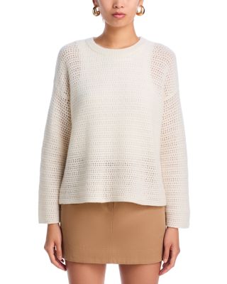 100% Cashmere Crewneck Sweater - Exclusive