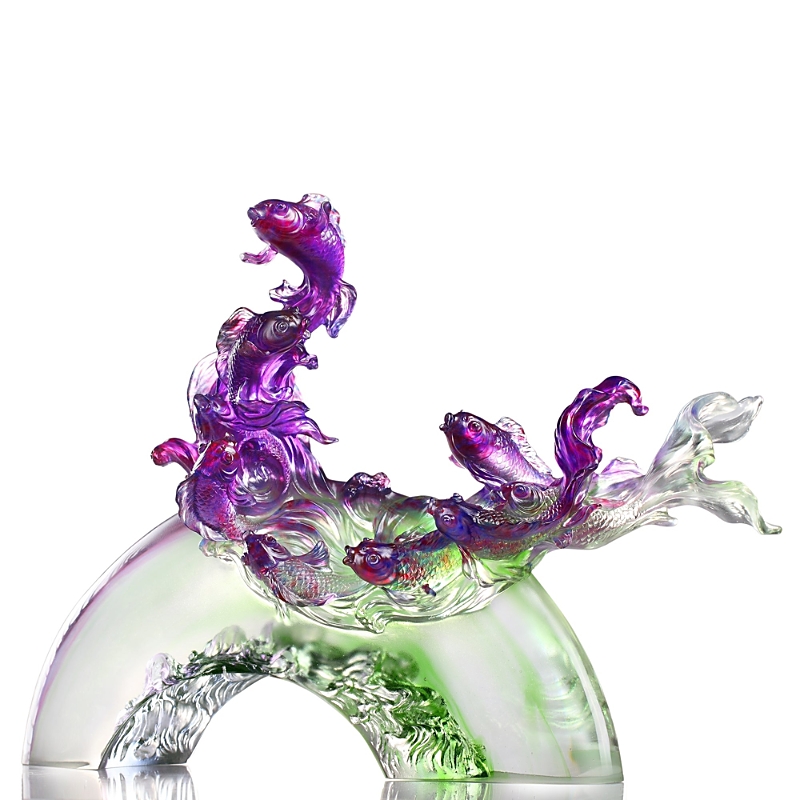 Liuli Becoming Dragon In Purple