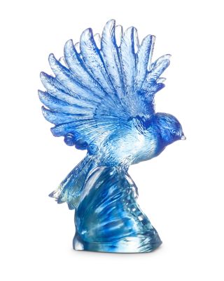 Aligned with the Light, I Soar, Blue Bird Figurine