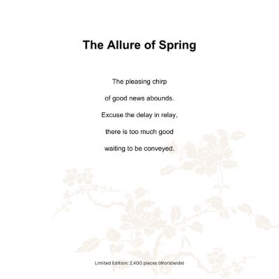 Crystal Bird, Siskin, The Allure of Spring